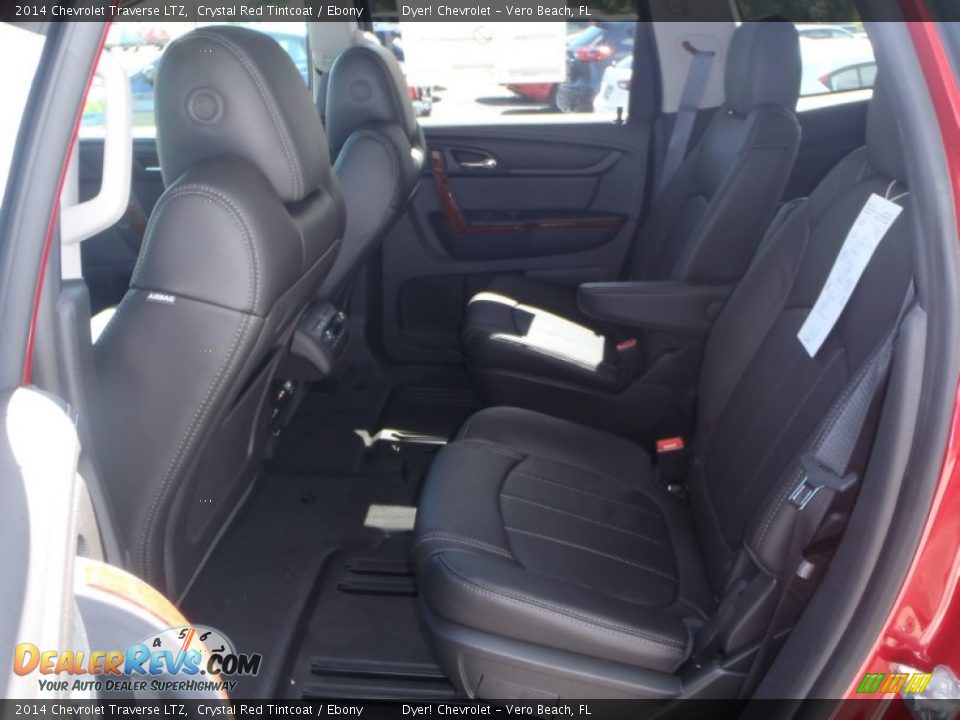 2014 Chevrolet Traverse LTZ Crystal Red Tintcoat / Ebony Photo #16