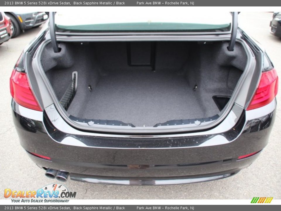 2013 BMW 5 Series 528i xDrive Sedan Black Sapphire Metallic / Black Photo #21