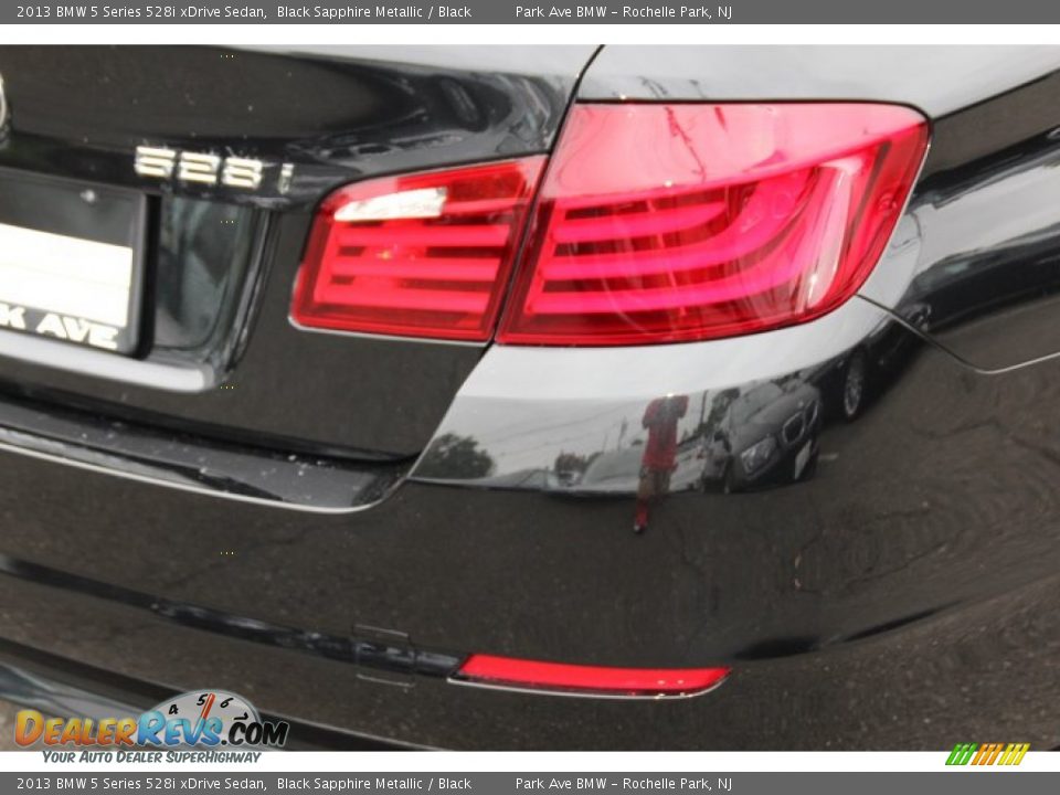 2013 BMW 5 Series 528i xDrive Sedan Black Sapphire Metallic / Black Photo #22
