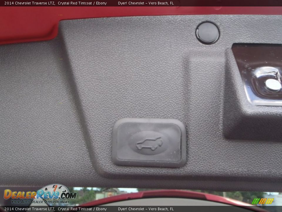 2014 Chevrolet Traverse LTZ Crystal Red Tintcoat / Ebony Photo #26