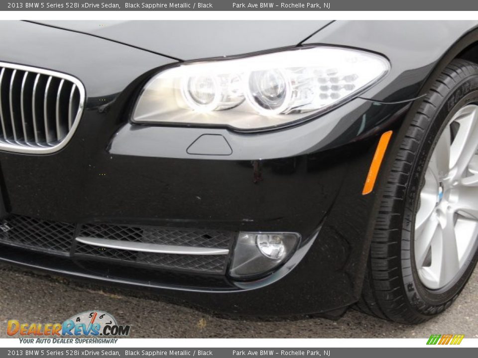 2013 BMW 5 Series 528i xDrive Sedan Black Sapphire Metallic / Black Photo #30