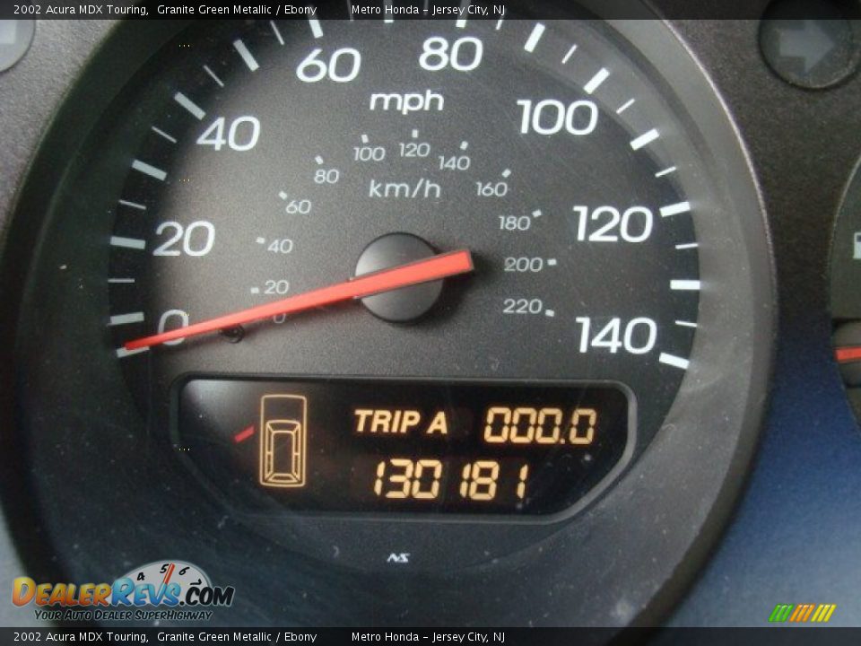 2002 Acura MDX Touring Granite Green Metallic / Ebony Photo #9