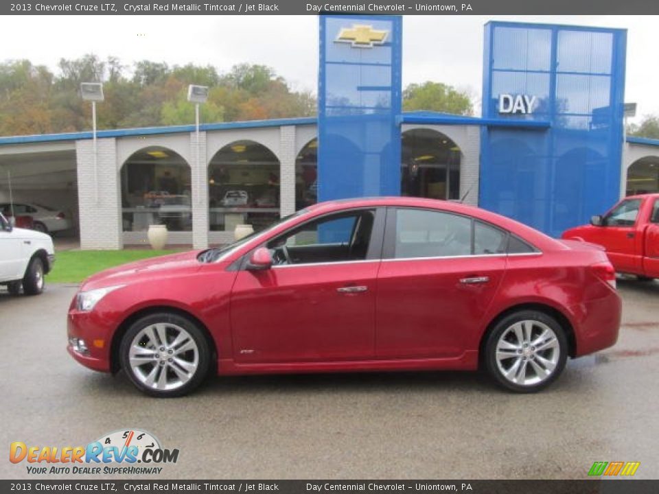 2013 Chevrolet Cruze LTZ Crystal Red Metallic Tintcoat / Jet Black Photo #2