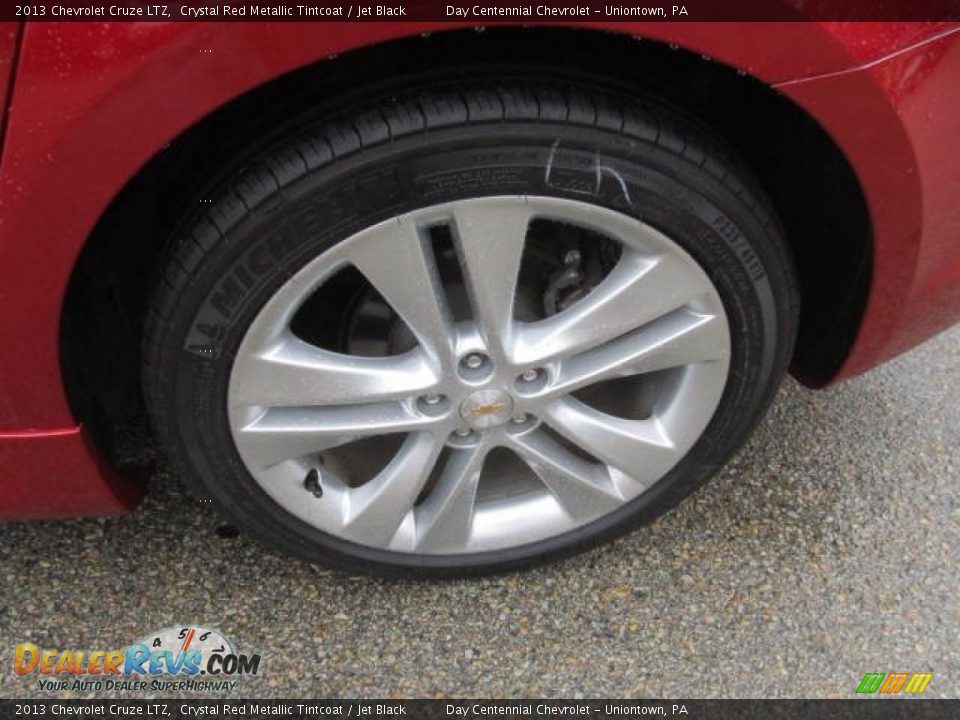 2013 Chevrolet Cruze LTZ Crystal Red Metallic Tintcoat / Jet Black Photo #3