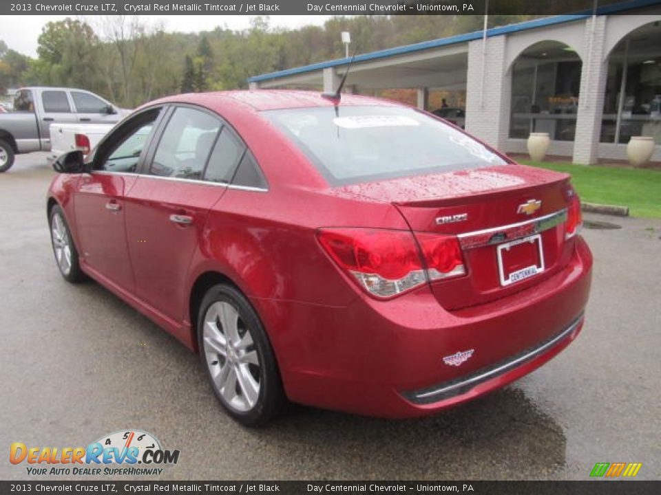 2013 Chevrolet Cruze LTZ Crystal Red Metallic Tintcoat / Jet Black Photo #4