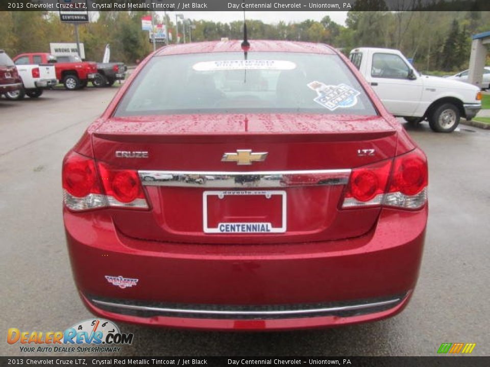 2013 Chevrolet Cruze LTZ Crystal Red Metallic Tintcoat / Jet Black Photo #5