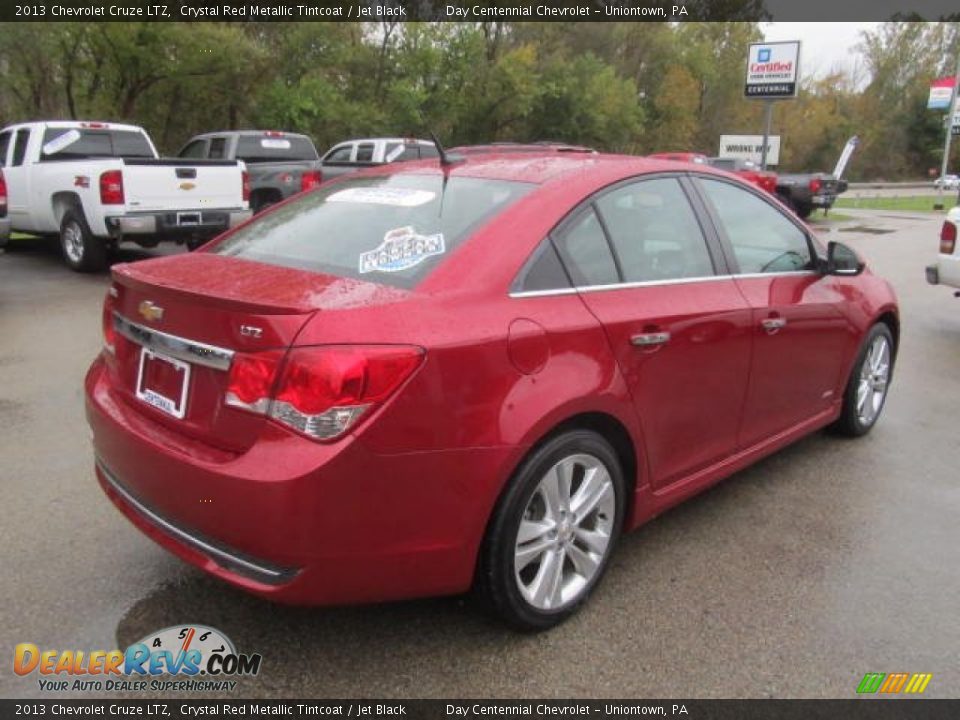 2013 Chevrolet Cruze LTZ Crystal Red Metallic Tintcoat / Jet Black Photo #6