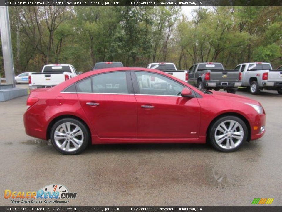 2013 Chevrolet Cruze LTZ Crystal Red Metallic Tintcoat / Jet Black Photo #7