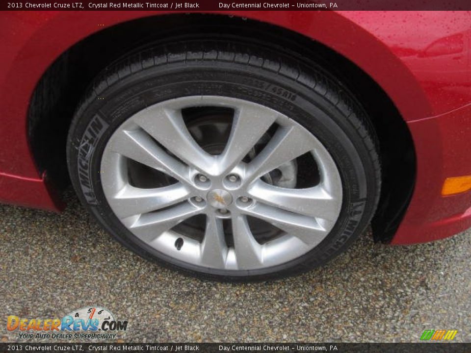 2013 Chevrolet Cruze LTZ Crystal Red Metallic Tintcoat / Jet Black Photo #8