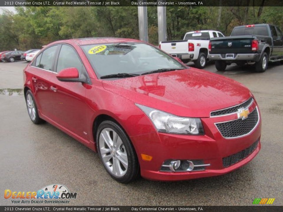 2013 Chevrolet Cruze LTZ Crystal Red Metallic Tintcoat / Jet Black Photo #9