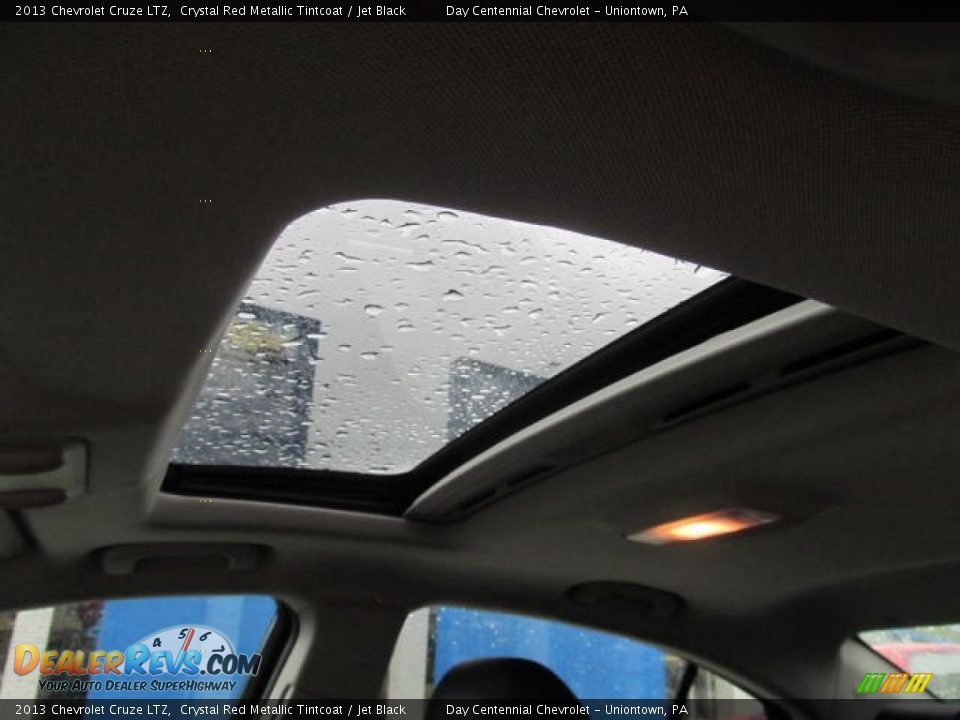 2013 Chevrolet Cruze LTZ Crystal Red Metallic Tintcoat / Jet Black Photo #12