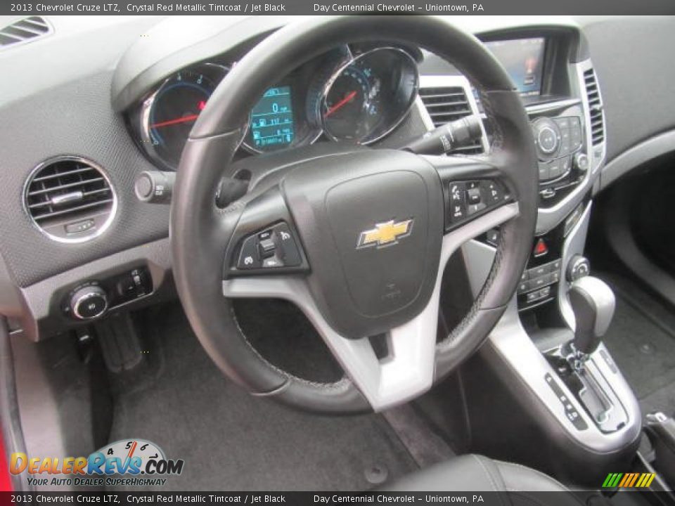2013 Chevrolet Cruze LTZ Crystal Red Metallic Tintcoat / Jet Black Photo #15