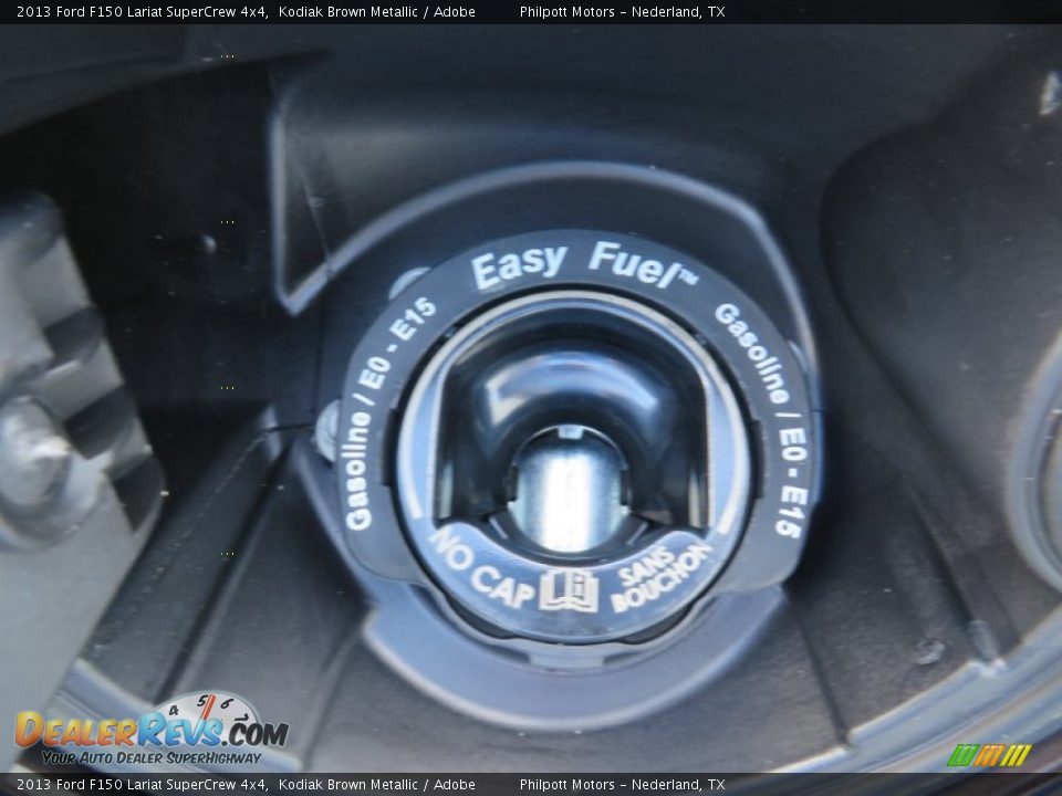 2013 Ford F150 Lariat SuperCrew 4x4 Kodiak Brown Metallic / Adobe Photo #17
