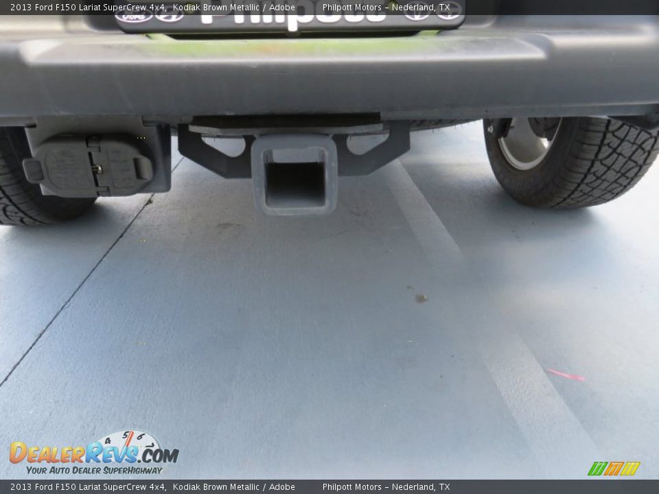 2013 Ford F150 Lariat SuperCrew 4x4 Kodiak Brown Metallic / Adobe Photo #20
