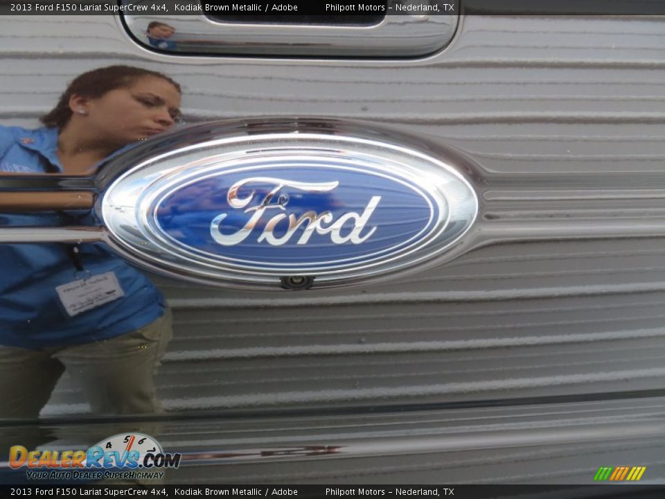 2013 Ford F150 Lariat SuperCrew 4x4 Kodiak Brown Metallic / Adobe Photo #21