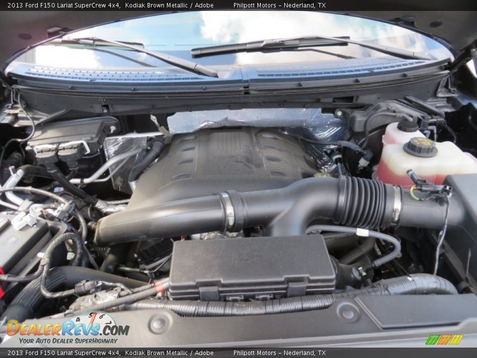 2013 Ford F150 Lariat SuperCrew 4x4 Kodiak Brown Metallic / Adobe Photo #22