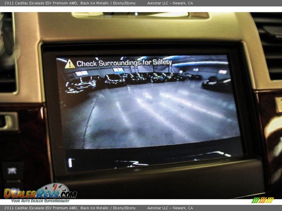 2011 Cadillac Escalade ESV Premium AWD Black Ice Metallic / Ebony/Ebony Photo #9