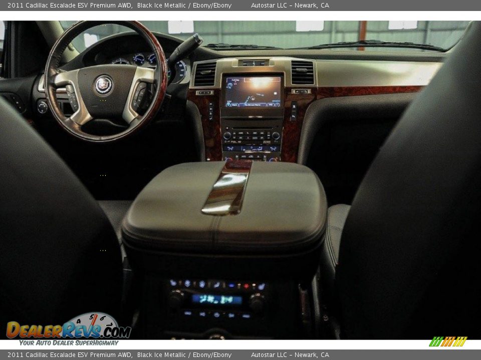 2011 Cadillac Escalade ESV Premium AWD Black Ice Metallic / Ebony/Ebony Photo #11