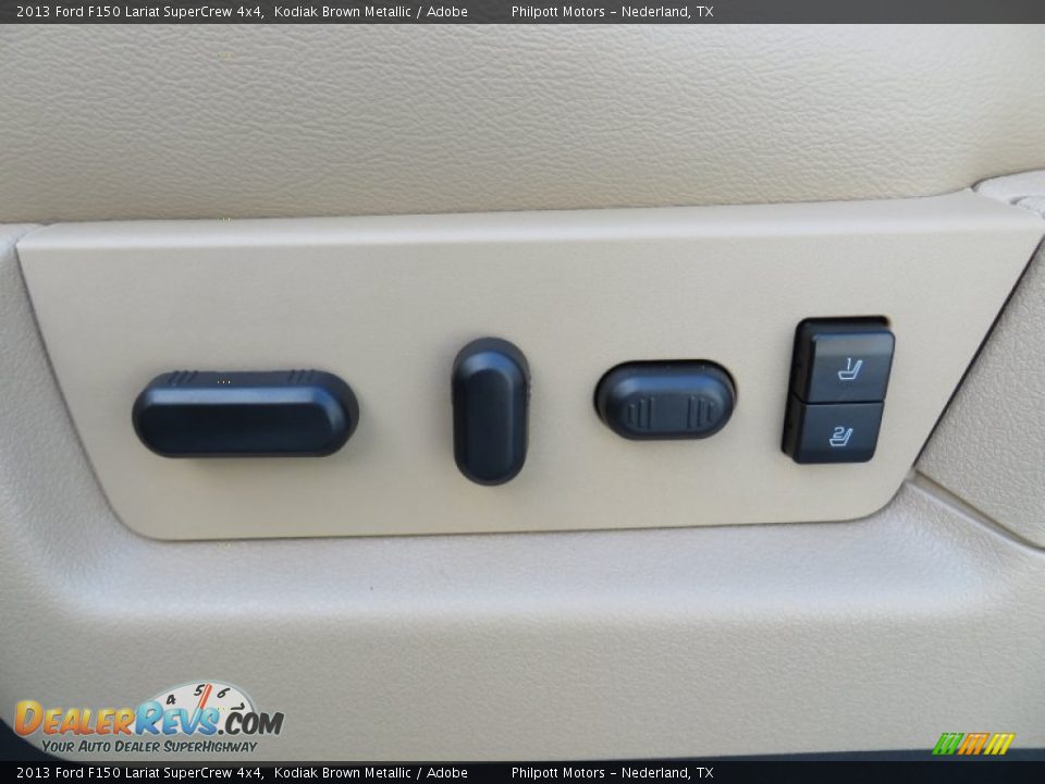 2013 Ford F150 Lariat SuperCrew 4x4 Kodiak Brown Metallic / Adobe Photo #31