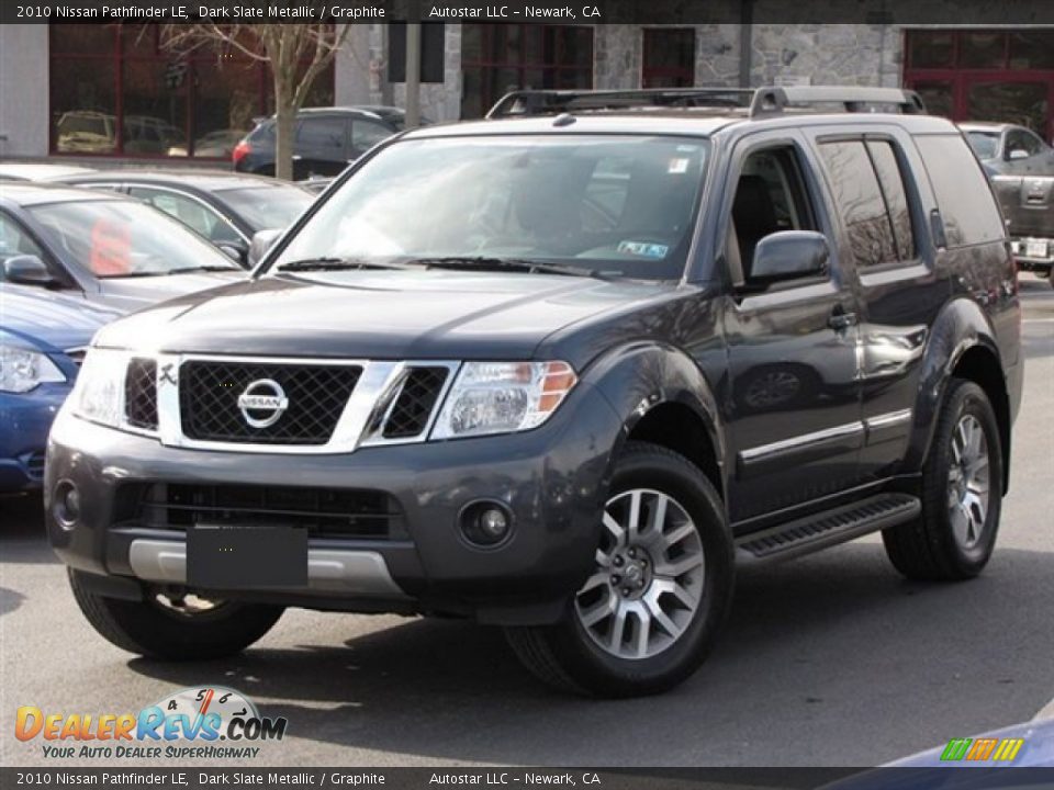 2010 Nissan Pathfinder LE Dark Slate Metallic / Graphite Photo #1