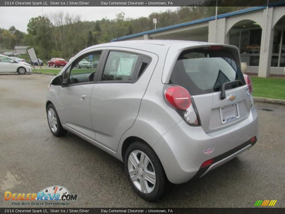 2014 Chevrolet Spark LS Silver Ice / Silver/Silver Photo #4