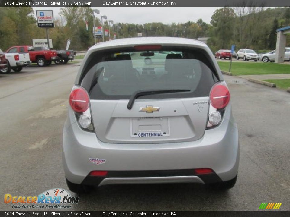 2014 Chevrolet Spark LS Silver Ice / Silver/Silver Photo #5