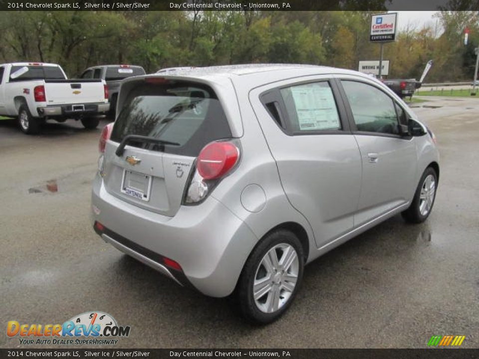 2014 Chevrolet Spark LS Silver Ice / Silver/Silver Photo #6