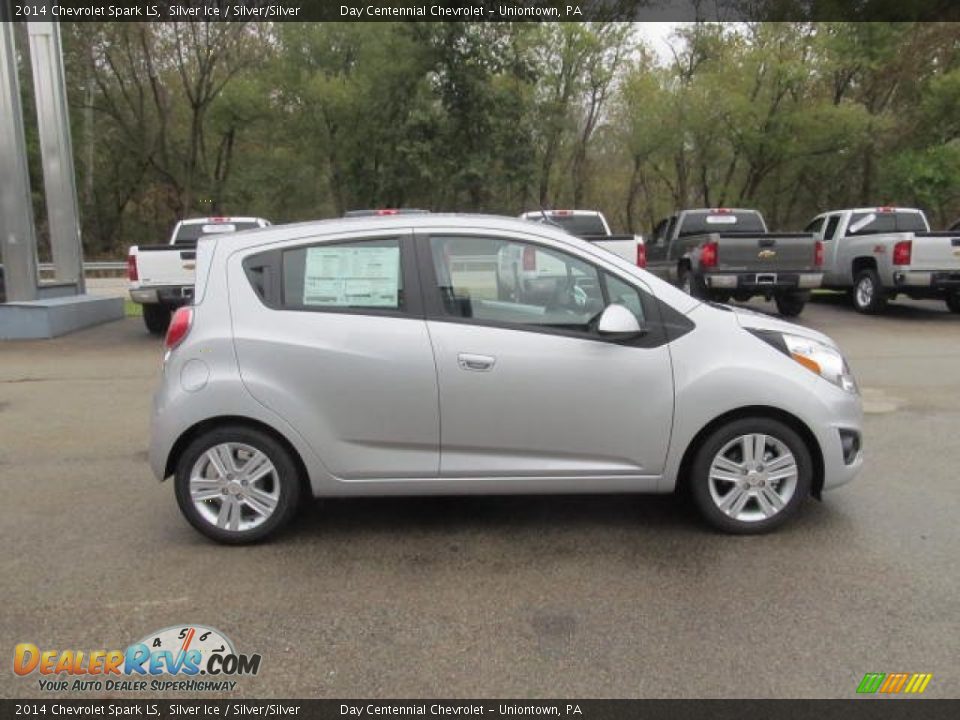 2014 Chevrolet Spark LS Silver Ice / Silver/Silver Photo #7