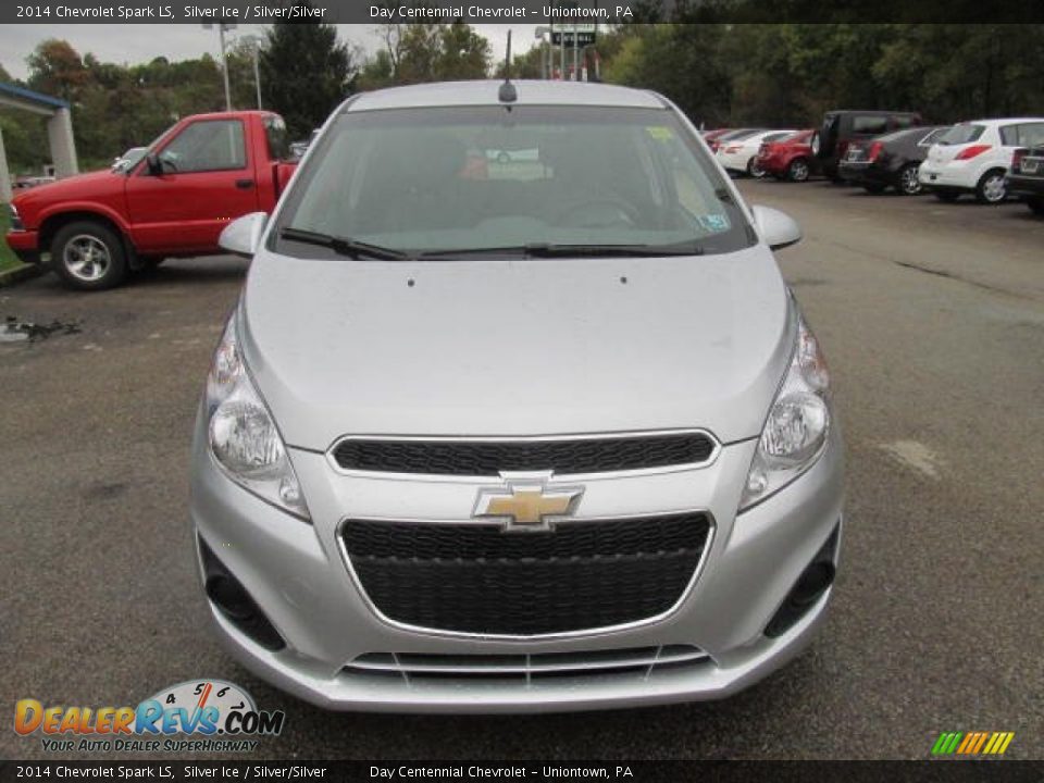 2014 Chevrolet Spark LS Silver Ice / Silver/Silver Photo #10