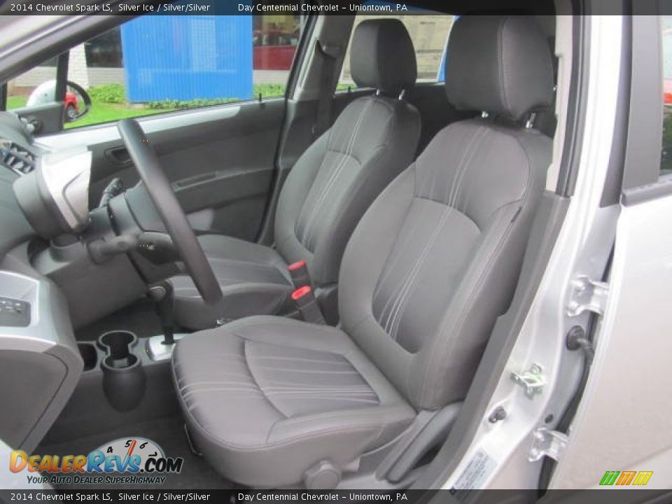 2014 Chevrolet Spark LS Silver Ice / Silver/Silver Photo #12