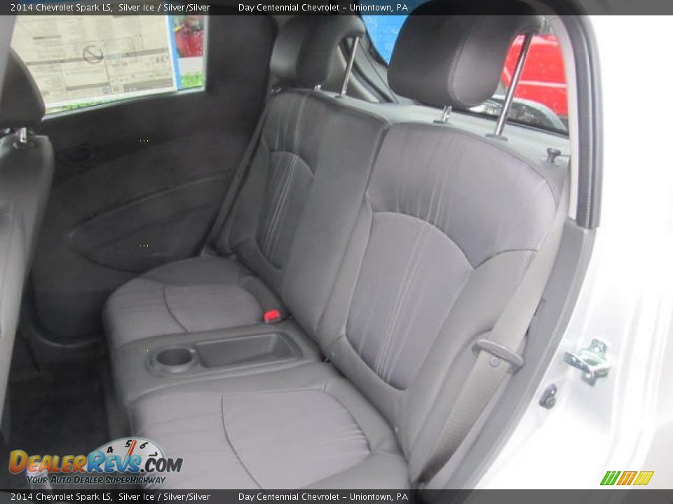 2014 Chevrolet Spark LS Silver Ice / Silver/Silver Photo #13