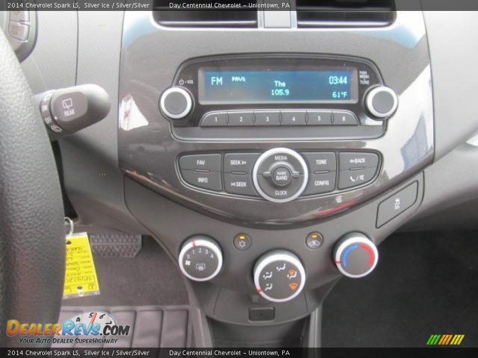 2014 Chevrolet Spark LS Silver Ice / Silver/Silver Photo #15