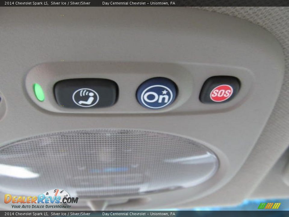 2014 Chevrolet Spark LS Silver Ice / Silver/Silver Photo #17