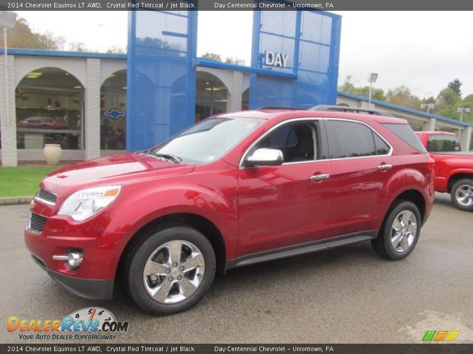 2014 Chevrolet Equinox LT AWD Crystal Red Tintcoat / Jet Black Photo #1