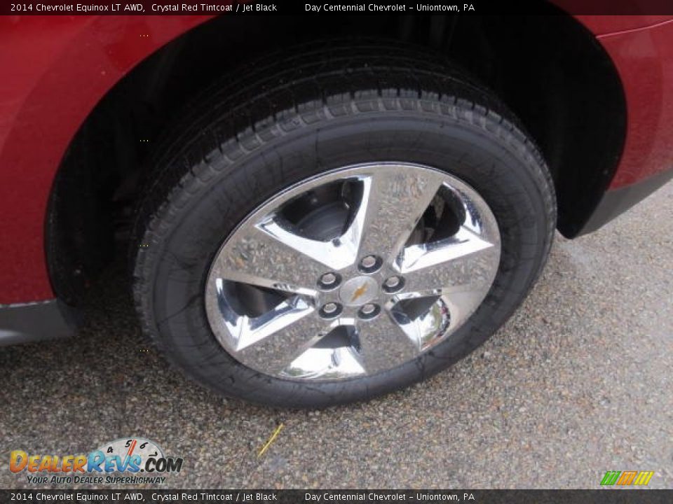 2014 Chevrolet Equinox LT AWD Crystal Red Tintcoat / Jet Black Photo #3