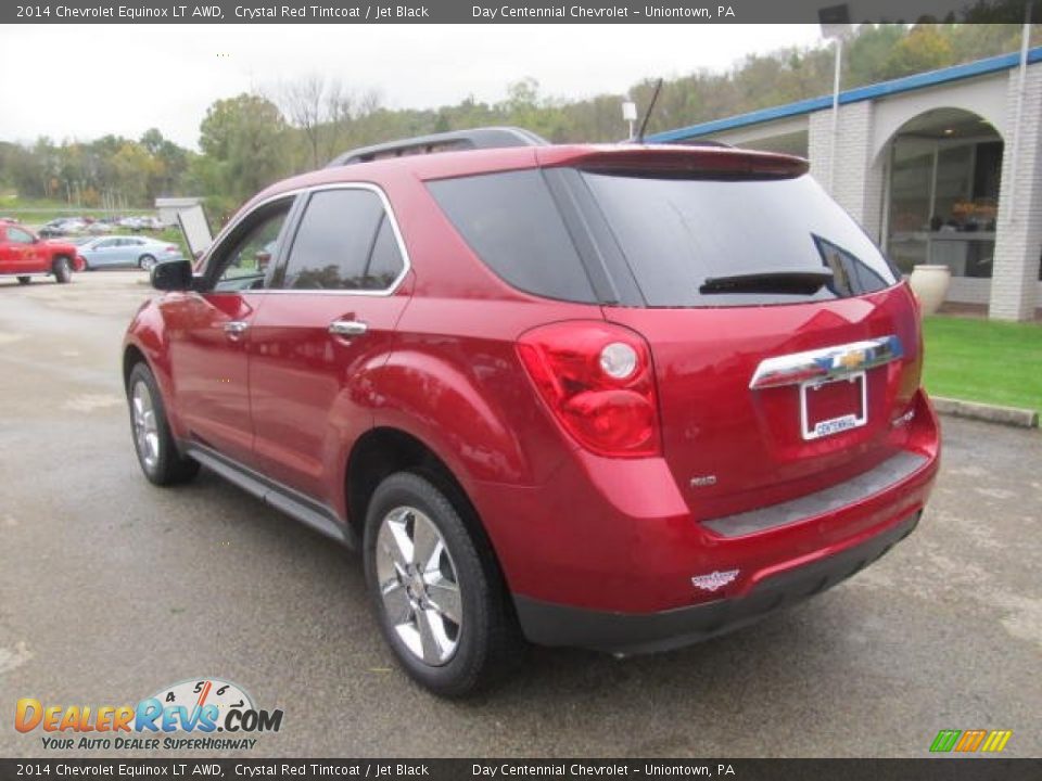 2014 Chevrolet Equinox LT AWD Crystal Red Tintcoat / Jet Black Photo #4
