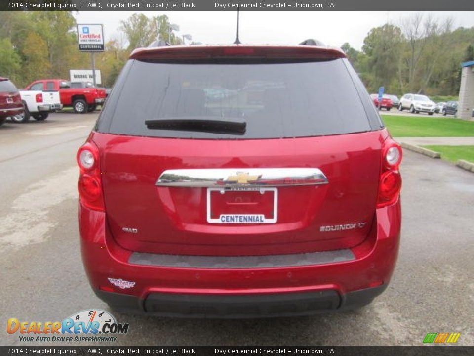 2014 Chevrolet Equinox LT AWD Crystal Red Tintcoat / Jet Black Photo #6