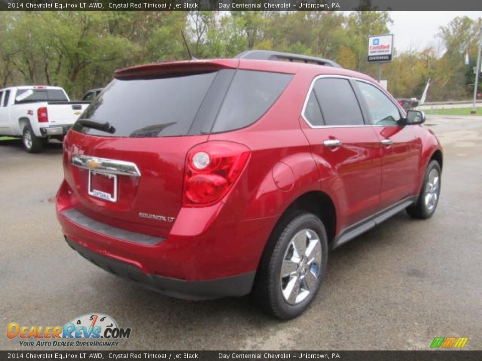 2014 Chevrolet Equinox LT AWD Crystal Red Tintcoat / Jet Black Photo #7