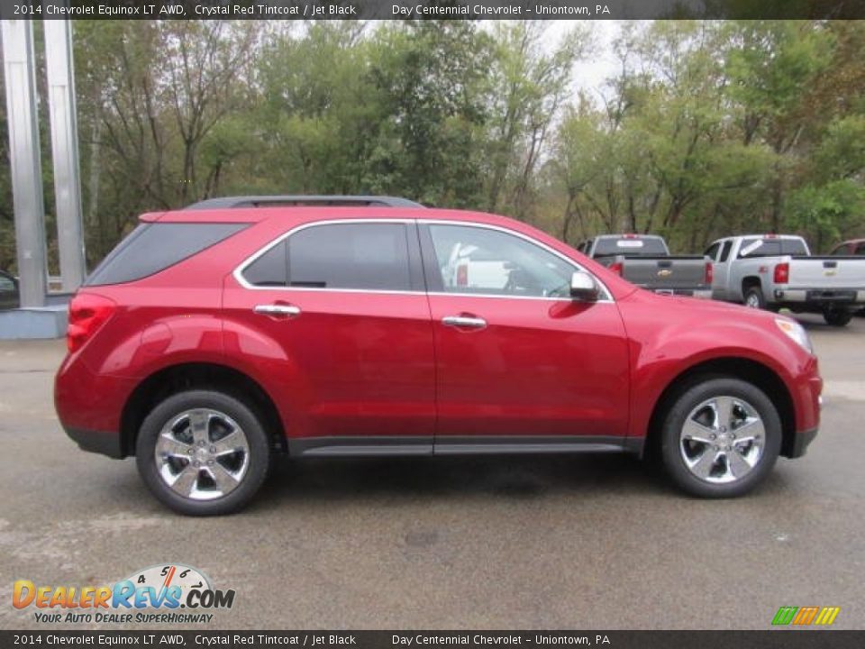 Crystal Red Tintcoat 2014 Chevrolet Equinox LT AWD Photo #8