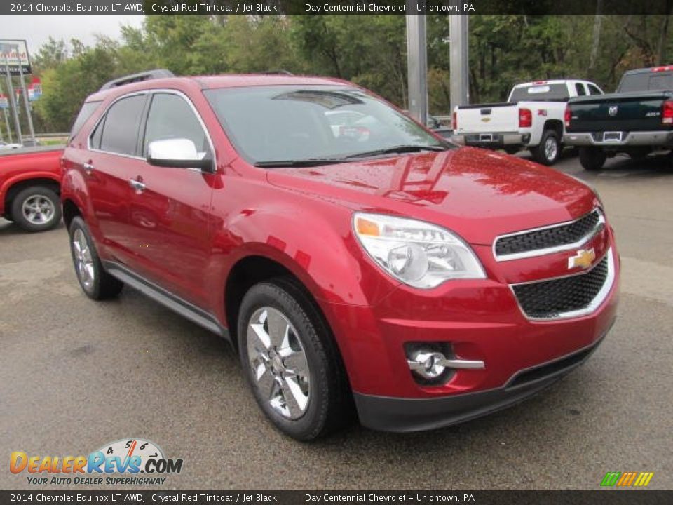 2014 Chevrolet Equinox LT AWD Crystal Red Tintcoat / Jet Black Photo #10