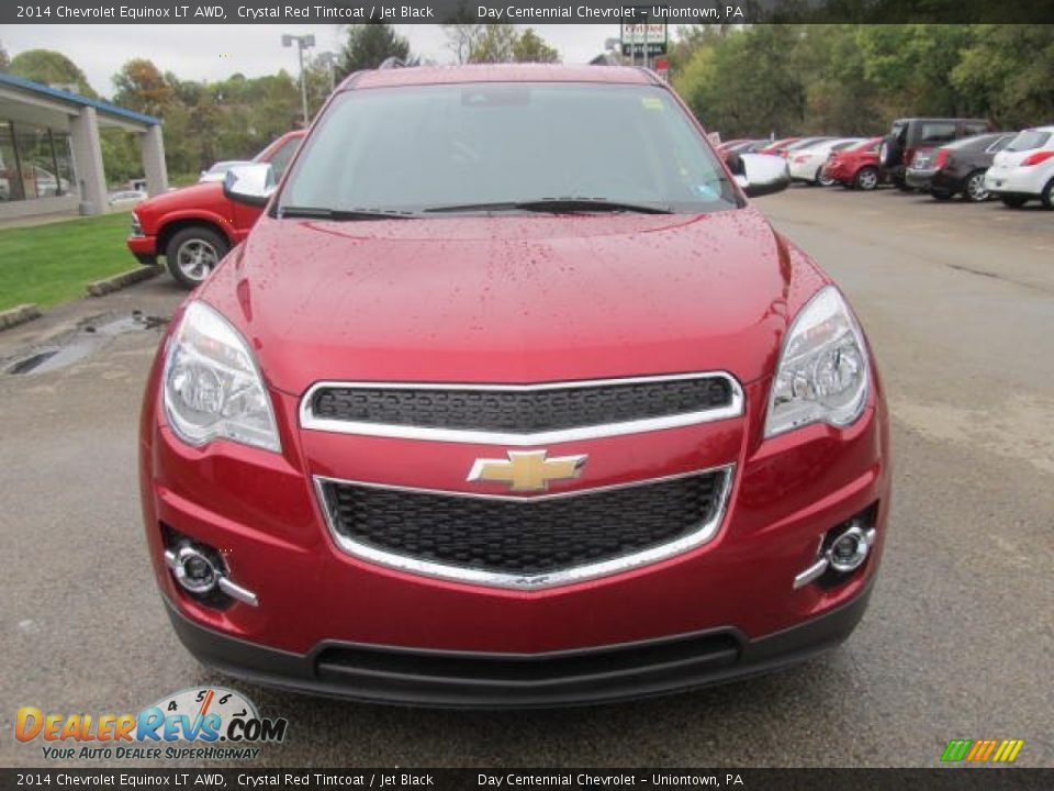 2014 Chevrolet Equinox LT AWD Crystal Red Tintcoat / Jet Black Photo #11