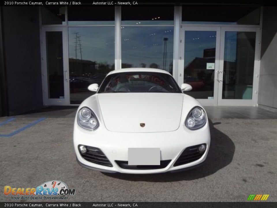 2010 Porsche Cayman Carrara White / Black Photo #1