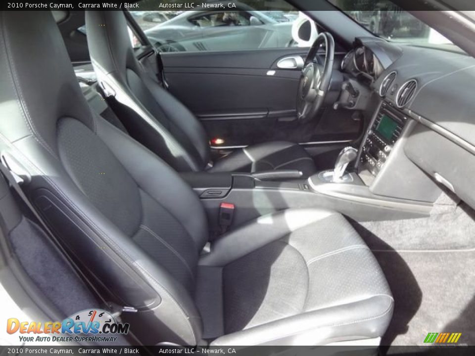 2010 Porsche Cayman Carrara White / Black Photo #8
