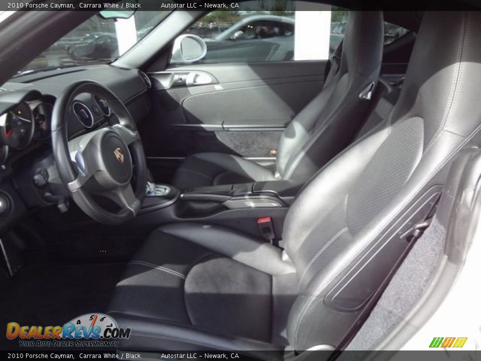 2010 Porsche Cayman Carrara White / Black Photo #9