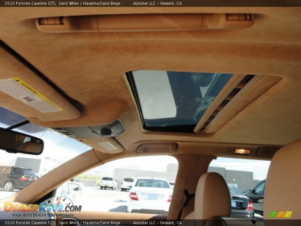 2010 Porsche Cayenne GTS Sand White / Havanna/Sand Beige Photo #8