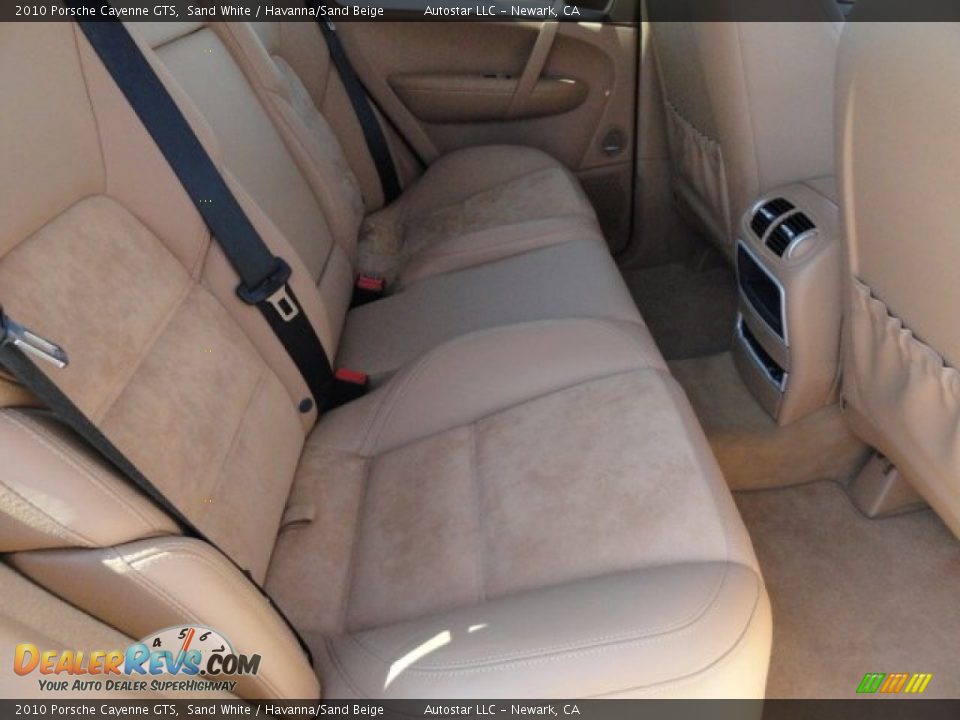 Rear Seat of 2010 Porsche Cayenne GTS Photo #14