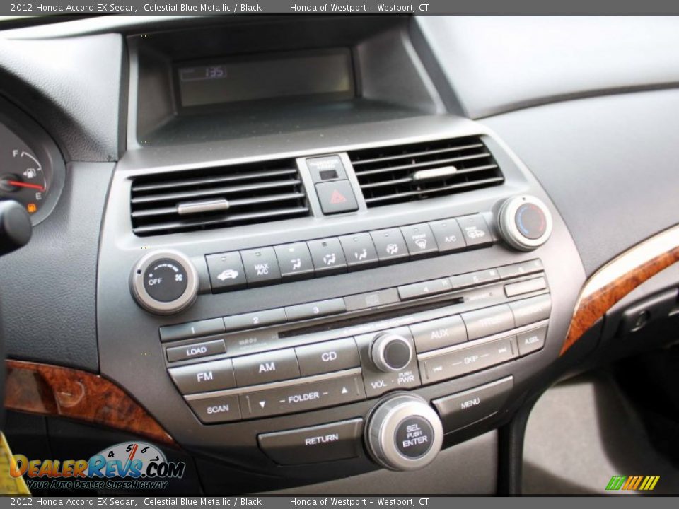 2012 Honda Accord EX Sedan Celestial Blue Metallic / Black Photo #12