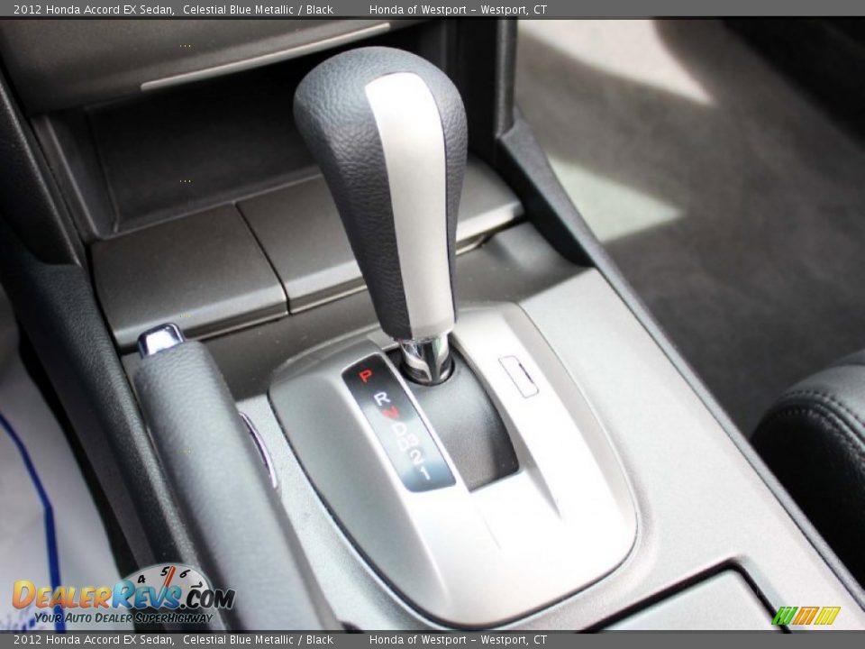 2012 Honda Accord EX Sedan Celestial Blue Metallic / Black Photo #13