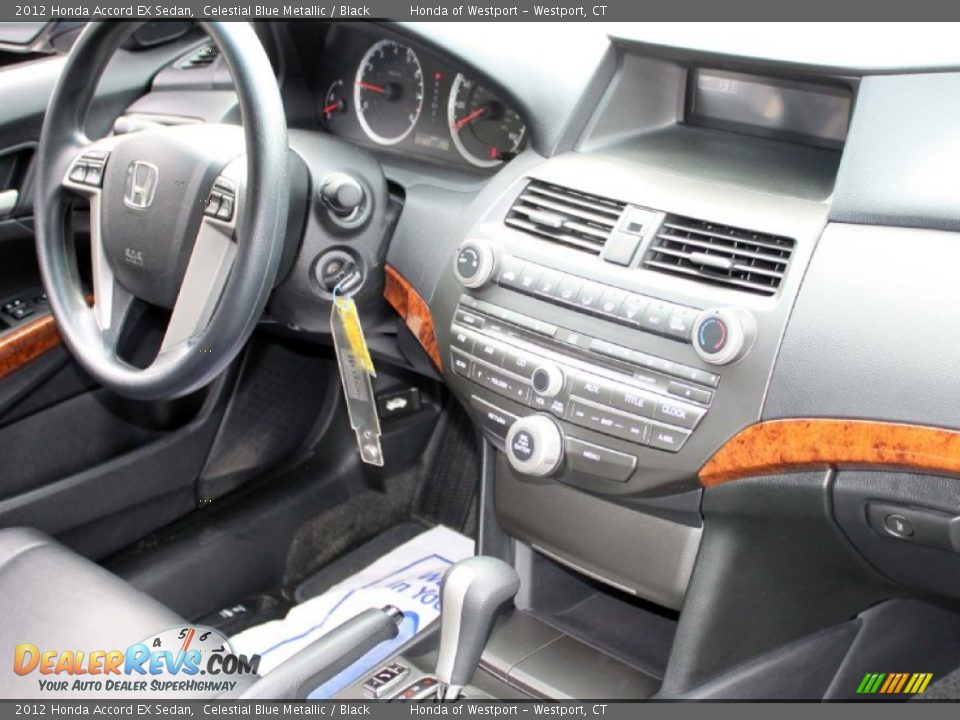 2012 Honda Accord EX Sedan Celestial Blue Metallic / Black Photo #14