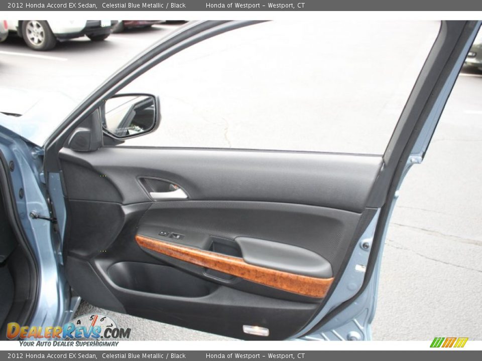 2012 Honda Accord EX Sedan Celestial Blue Metallic / Black Photo #16